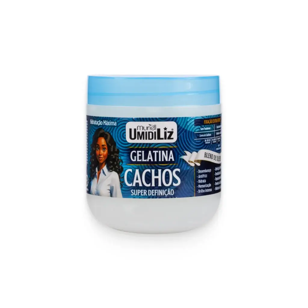 Muriel - UmidiLiz Cachos - Blend de Oleos - Gelatina Super Definicao 500Gr
