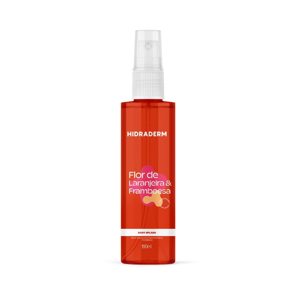 Farmax - Hidraderm - Body Splash Flor de Laranjeira e Framboesa 190Ml (6.42FlOz)