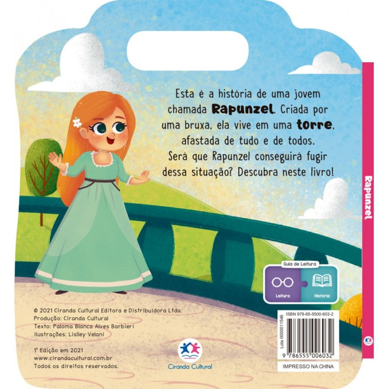 Thumbnail: Livro Cartonado: Rapunzel - Paloma Blanca Alves Barbieri (Portugues do Brasil)