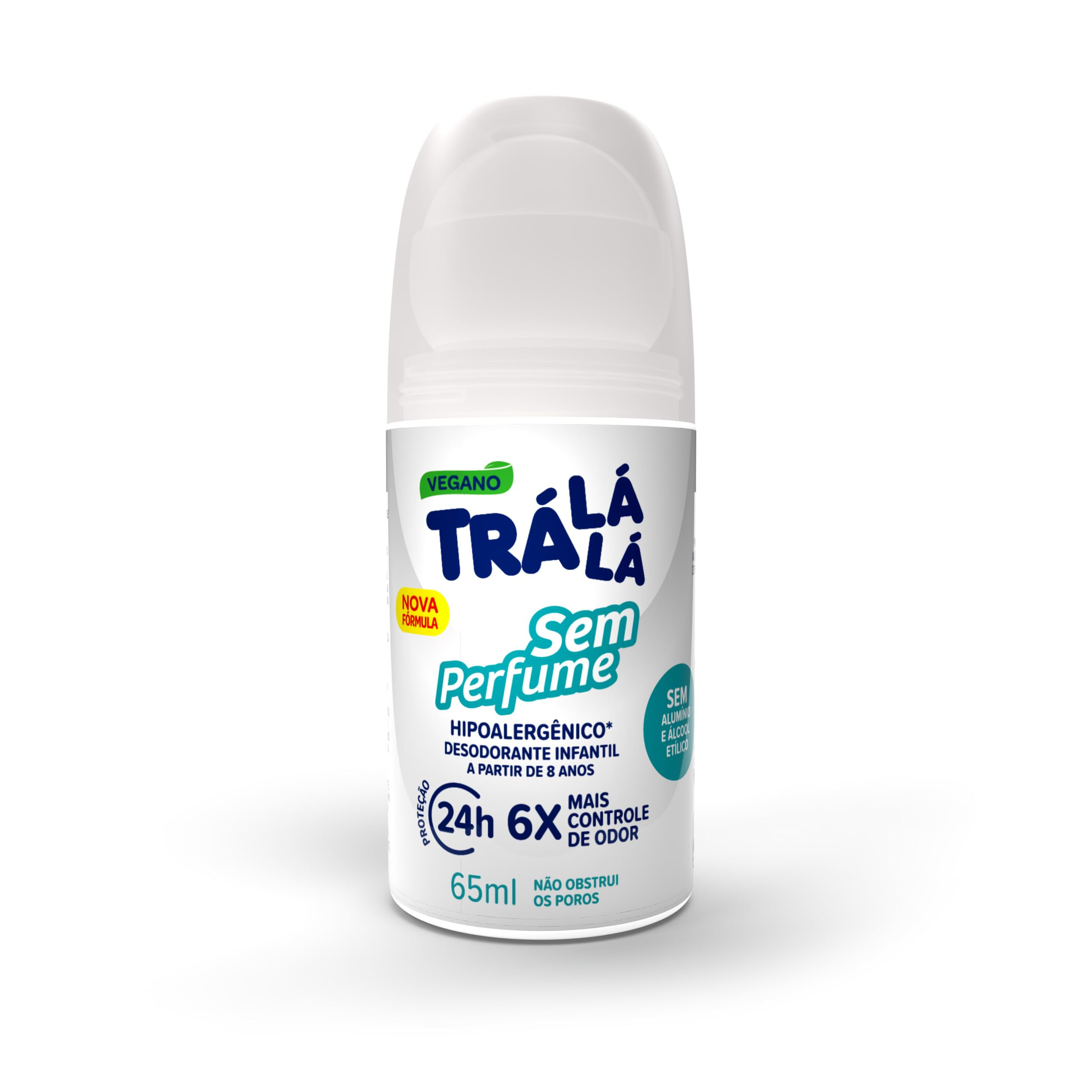 TraLaLa Criancas Desodorante Sem Perfume 65Ml (Fragrance Free Deodorant 2.2FlOz)