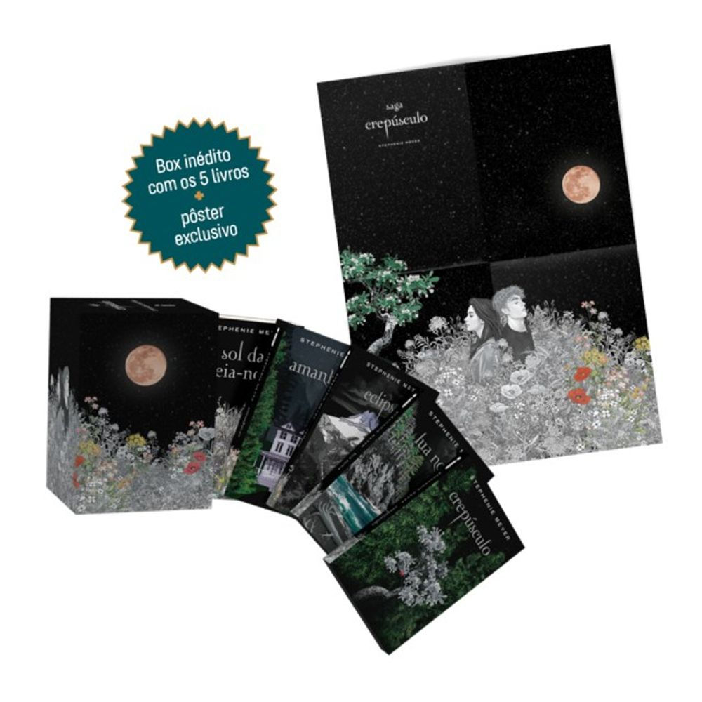 Livro: Box Crepusculo - Stephenie Meyer (Em Portugues do Brasil)