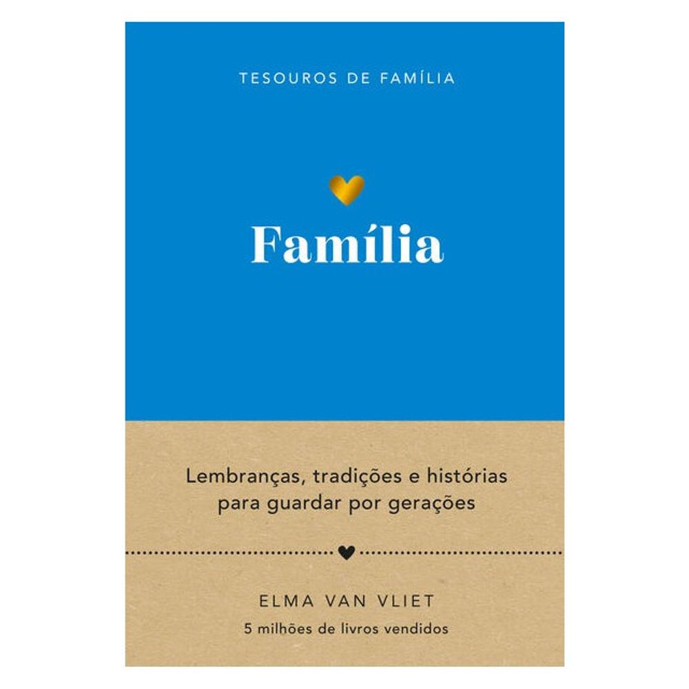 Livro: Familia (Tesouros de Familia) - Elma Van Vliet (Em Portugues do Brasil)