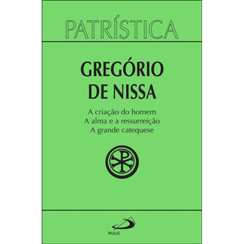 Livro: Patristica - Gregorio de Nissa - Paulus (Em Portugues do Brasil)