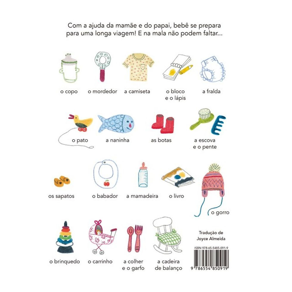 Thumbnail: Livro: Boa Viagem, Bebe! - Beatrice Alemagna (Em Portugues do Brasil)