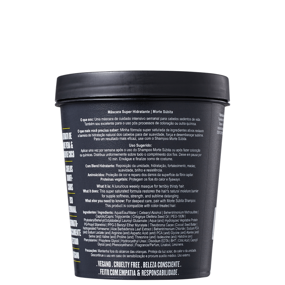 Thumbnail: Lola from Rio - Morte Subita - Mascara Super Hidratante 450Gr -Hair Mask 15.9Oz