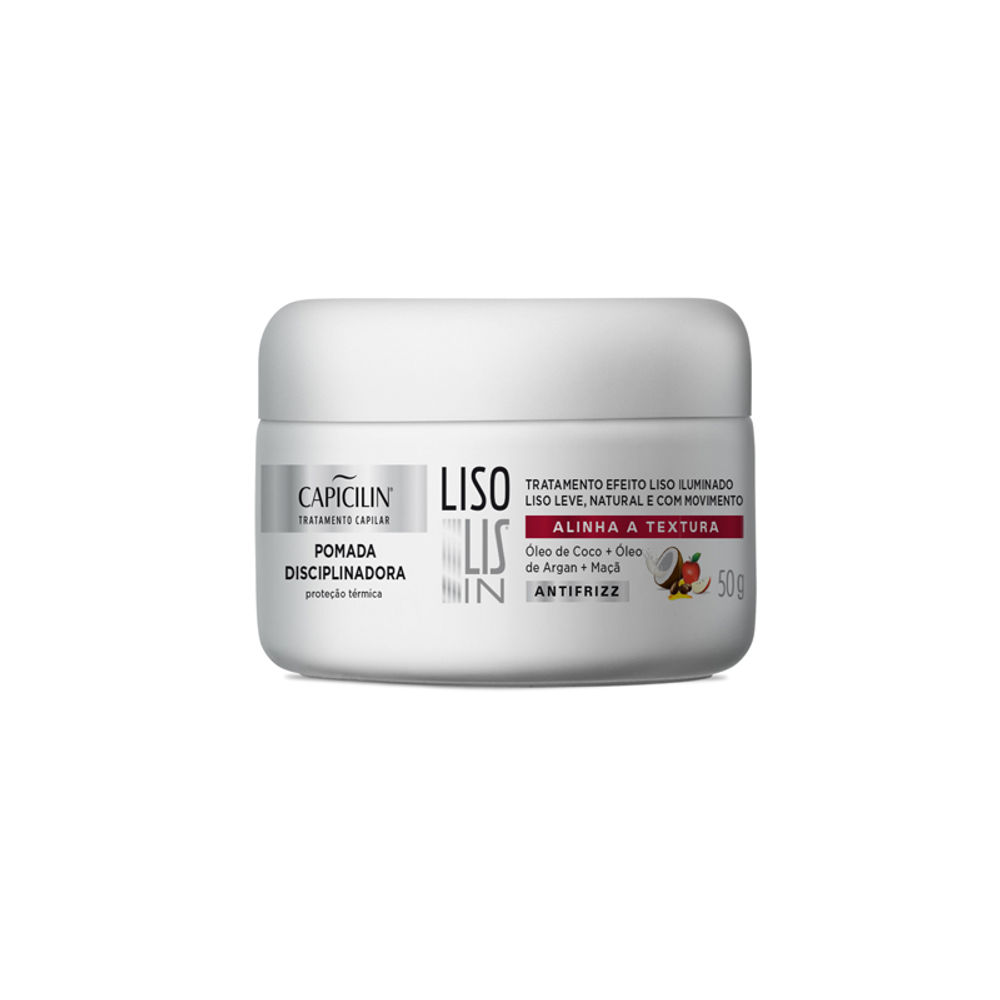 Capicilin - Liso Lis In - Pomada 50Gr - (Smooth Lis In - Pomade 1.76Oz)