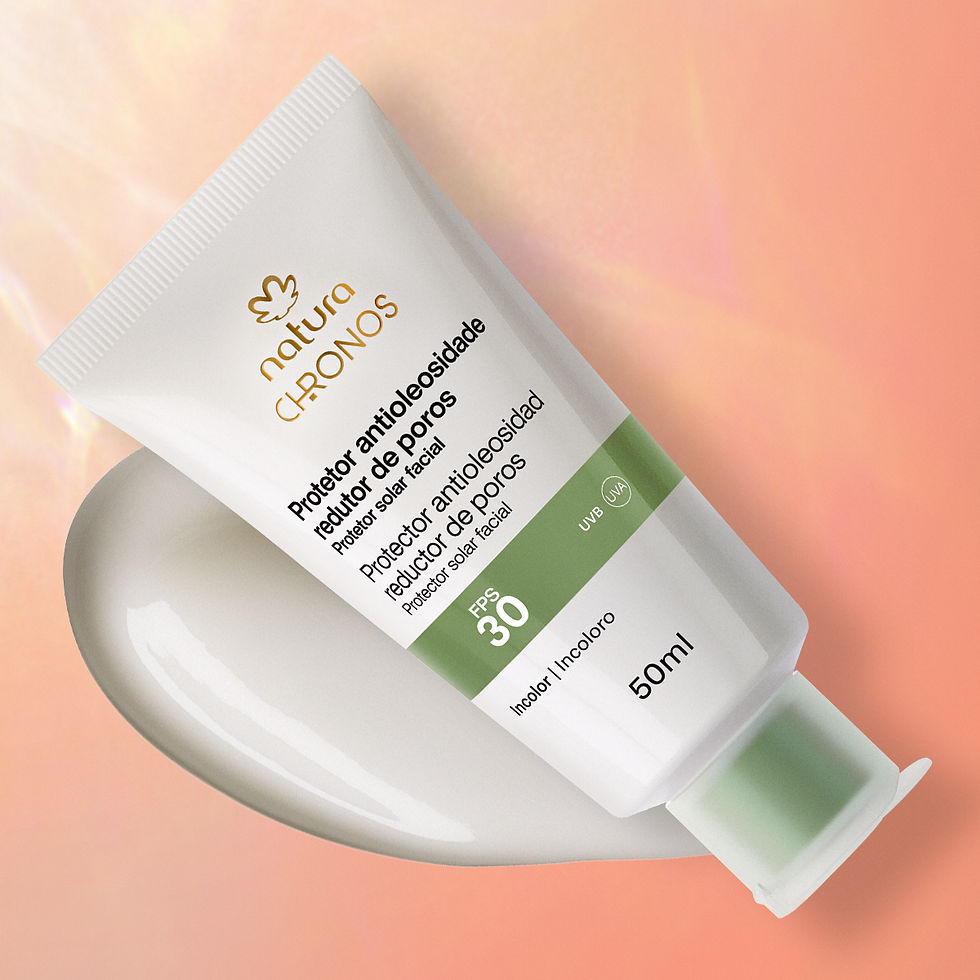 Thumbnail: Natura - Chronos - Protetor Antioleosidade Redutor de Poros Incolor 50Ml