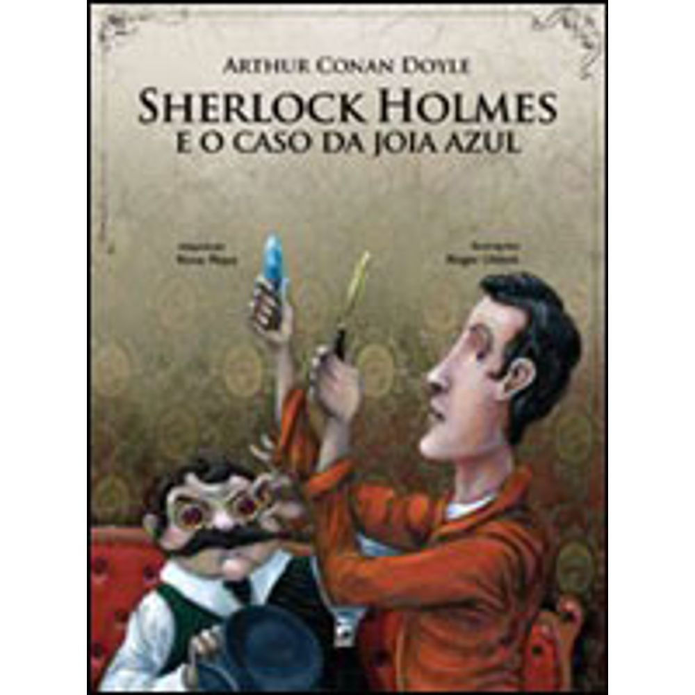 Livro: Sherlock Holmes e o Caso da Joia Azul - Arthur Conan Doyle (Portugues)