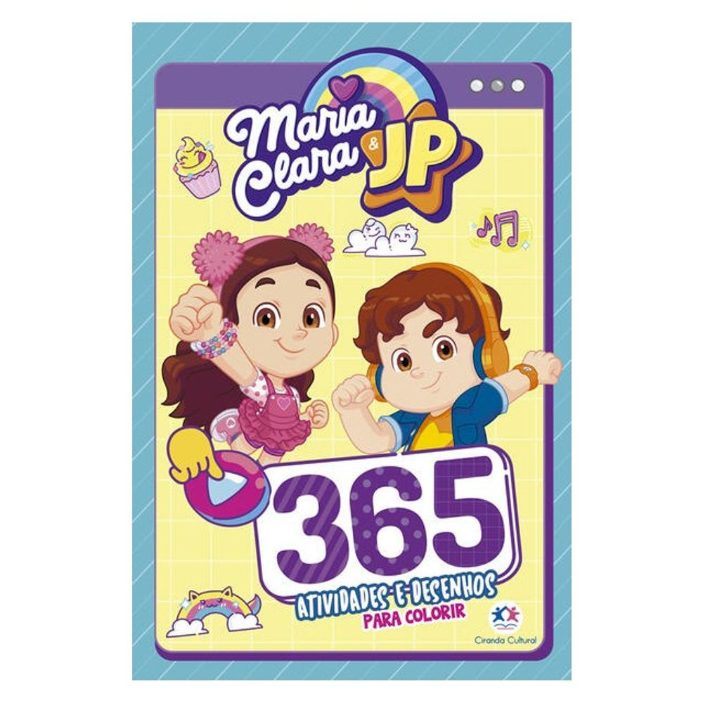 Livro de Atividades: Maria Clara e Jp - Vanessa Ciranda Cultural (Em Portugues)