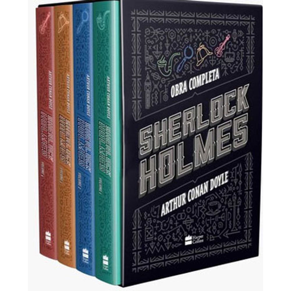 Livro: Box Sherlock Holmes - Obra Completa - Arthur Conan Doyle (Em Portugues)