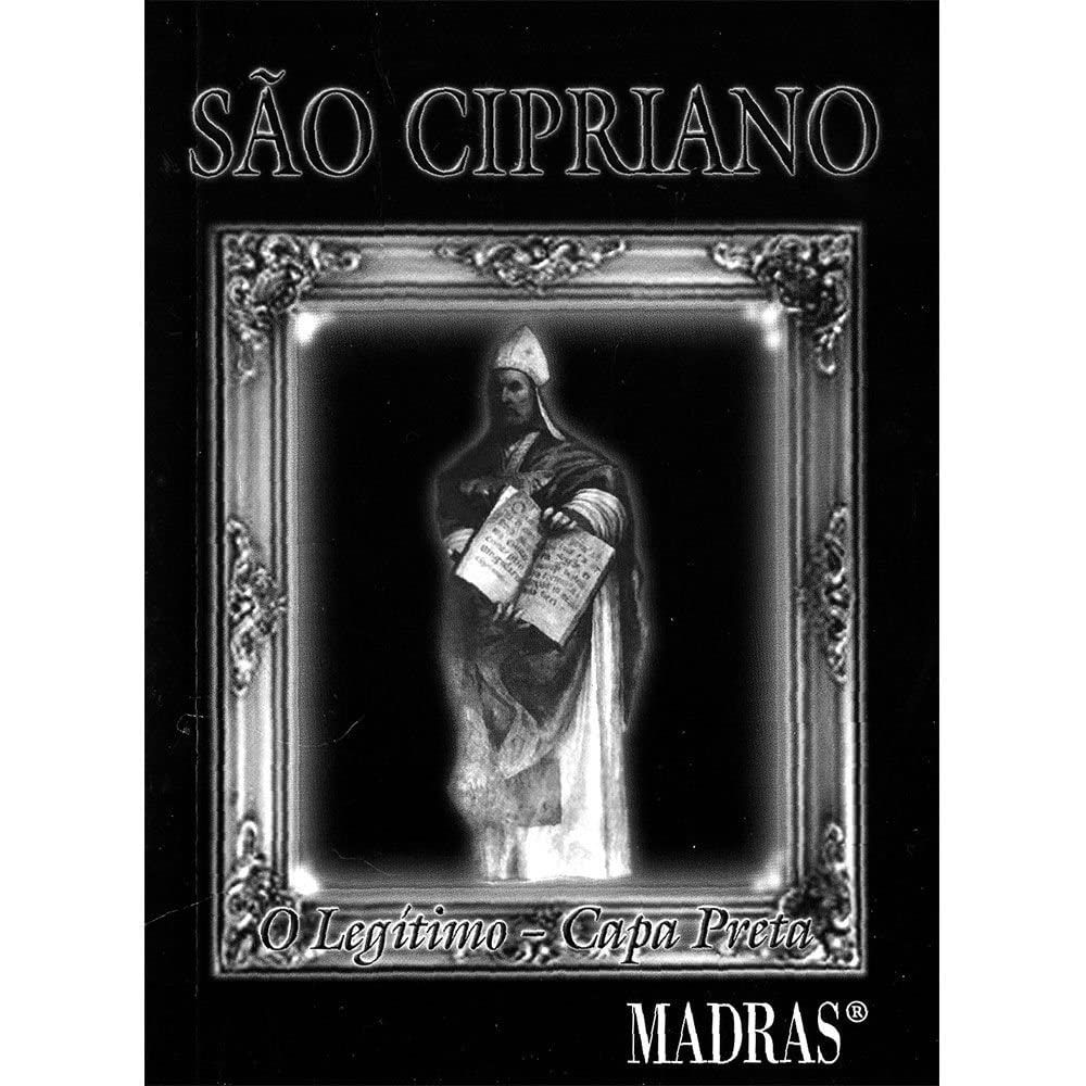 Livro: Sao Cipriano - O Legitimo - Capa Preta - Pierre Dumont (Portugues Brasil)