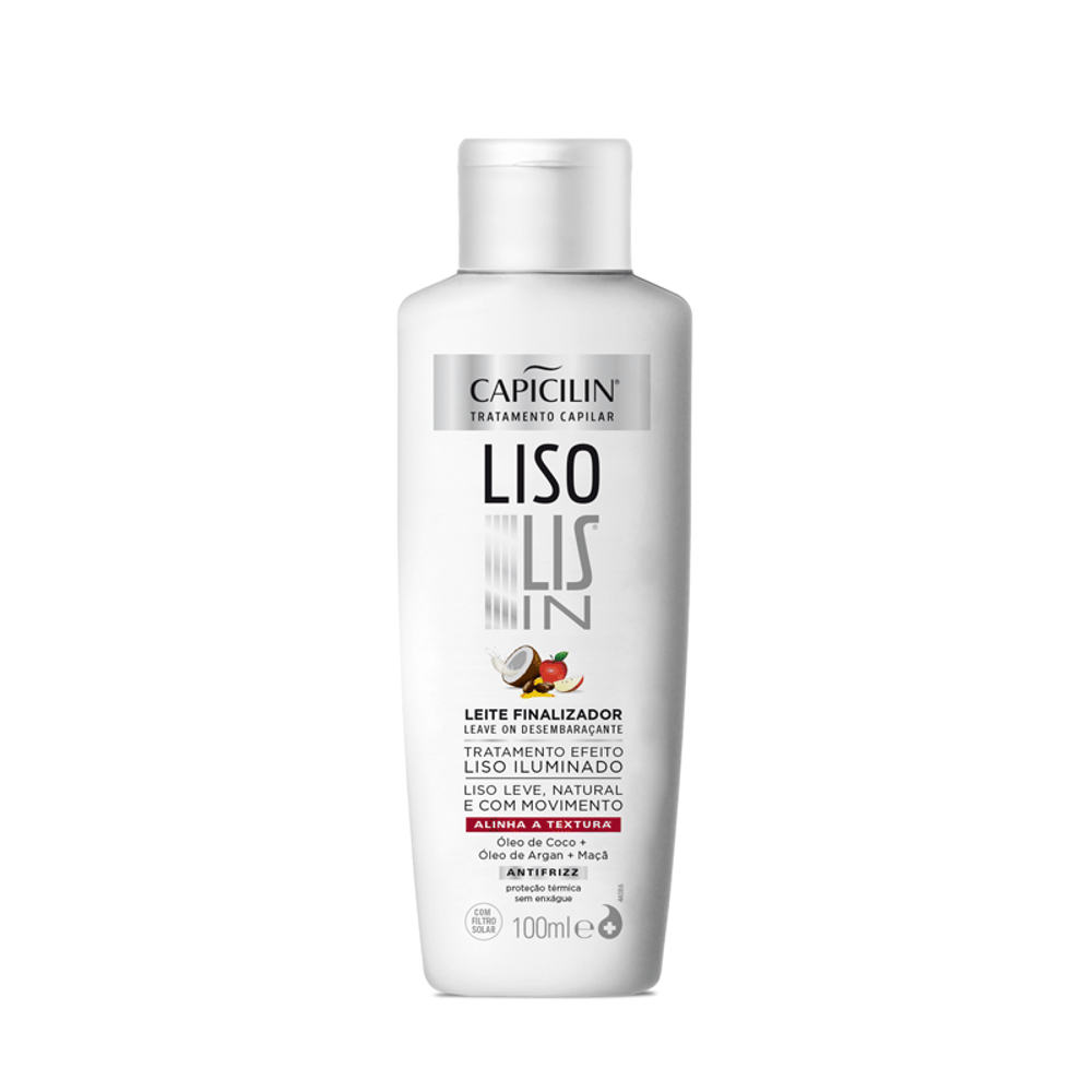 Capicilin - Liso Lis In - Leite Finalizador 100Ml - (Finishing Milk 3.38FlOz)