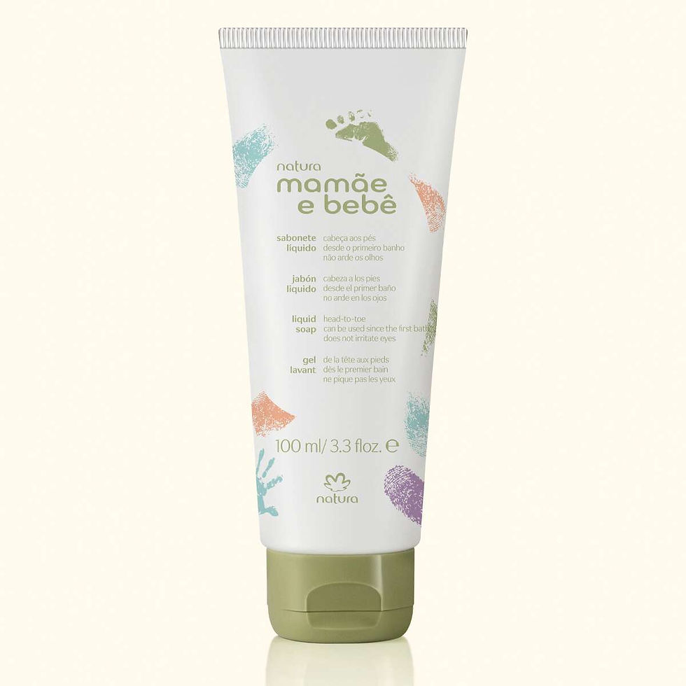 Natura - Mamae e Bebe - Classico - Sabonete Liquido da Cabeca aos Pes 100Ml