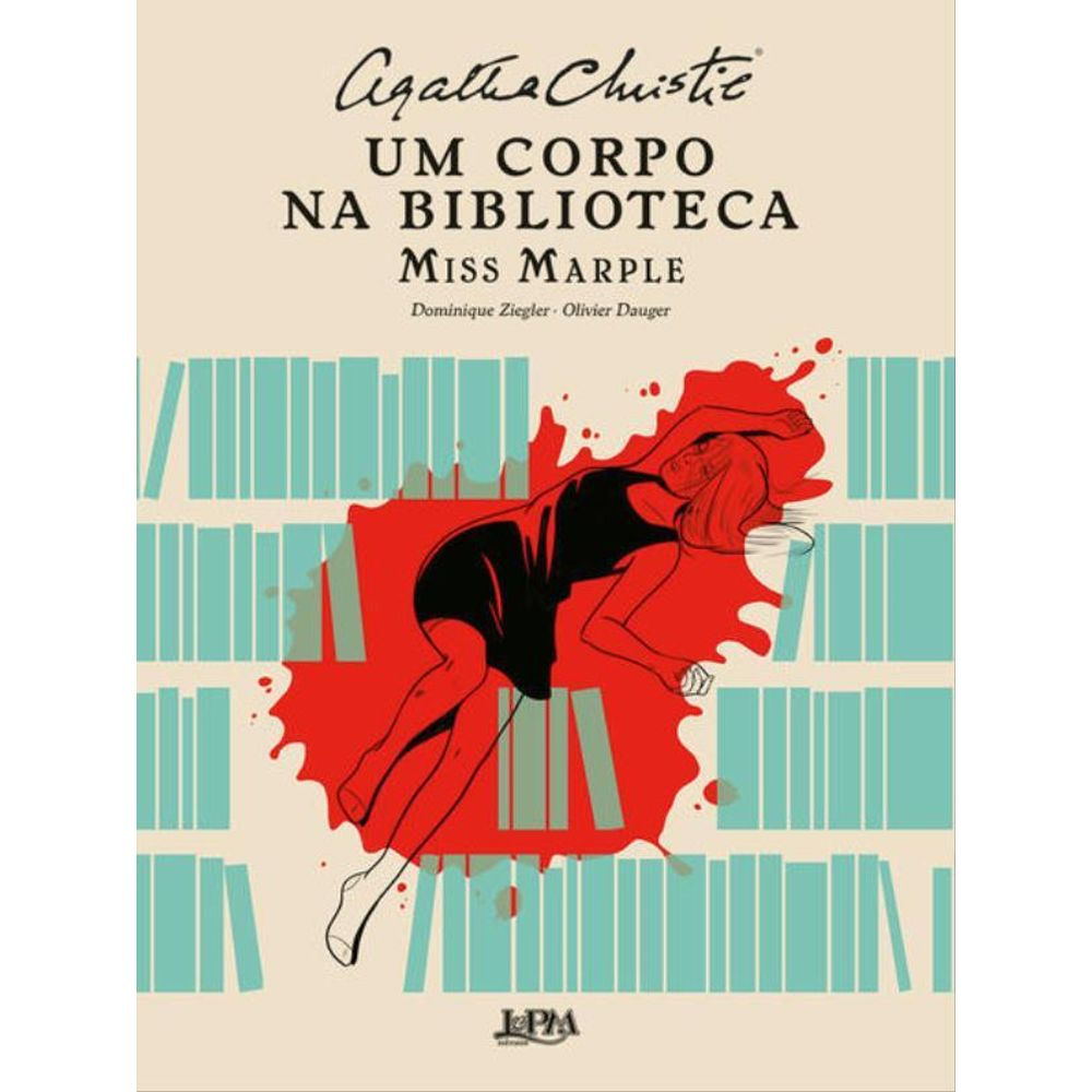 Livro em Quadrinhos: Um Corpo na Biblioteca - Agatha Christie (Portugues Brasil)