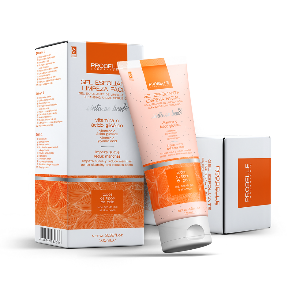 Thumbnail: ProfissionalProbelle - Gel Facial Esfoliante Vitamina C e Acido Glicolico 160Ml