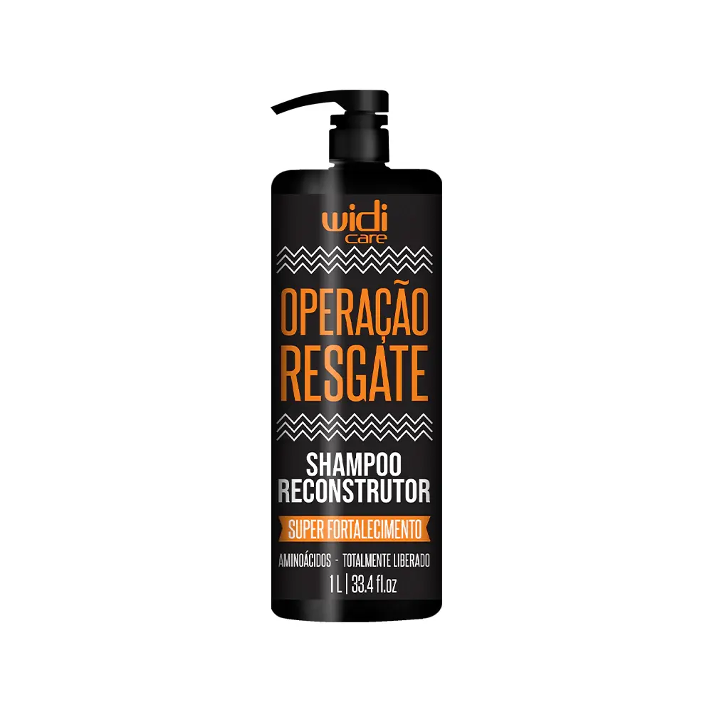 Widi Care - Operacao Resgate - Shampoo 1Kg (Rescue Operation Shampoo 33.81FlOz)