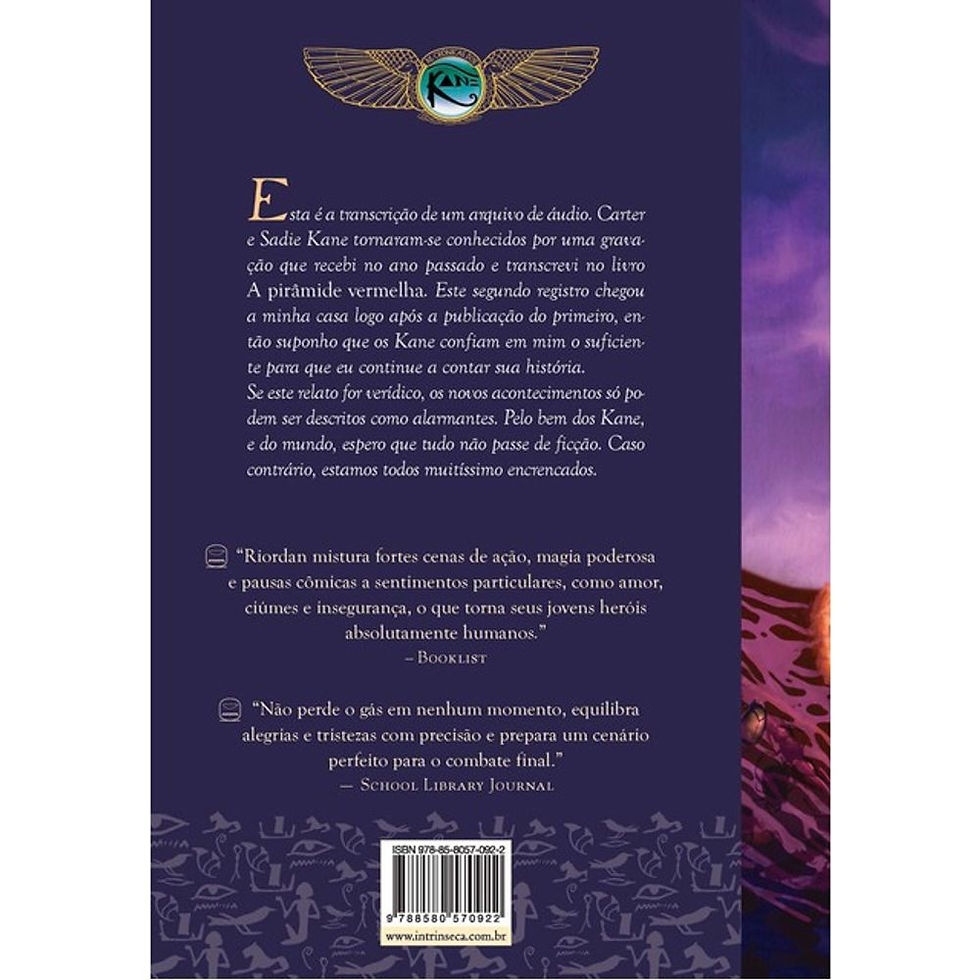 Thumbnail: Livro: O Trono de Fogo 2 - Rick Riordan (Em Portugues do Brasil)