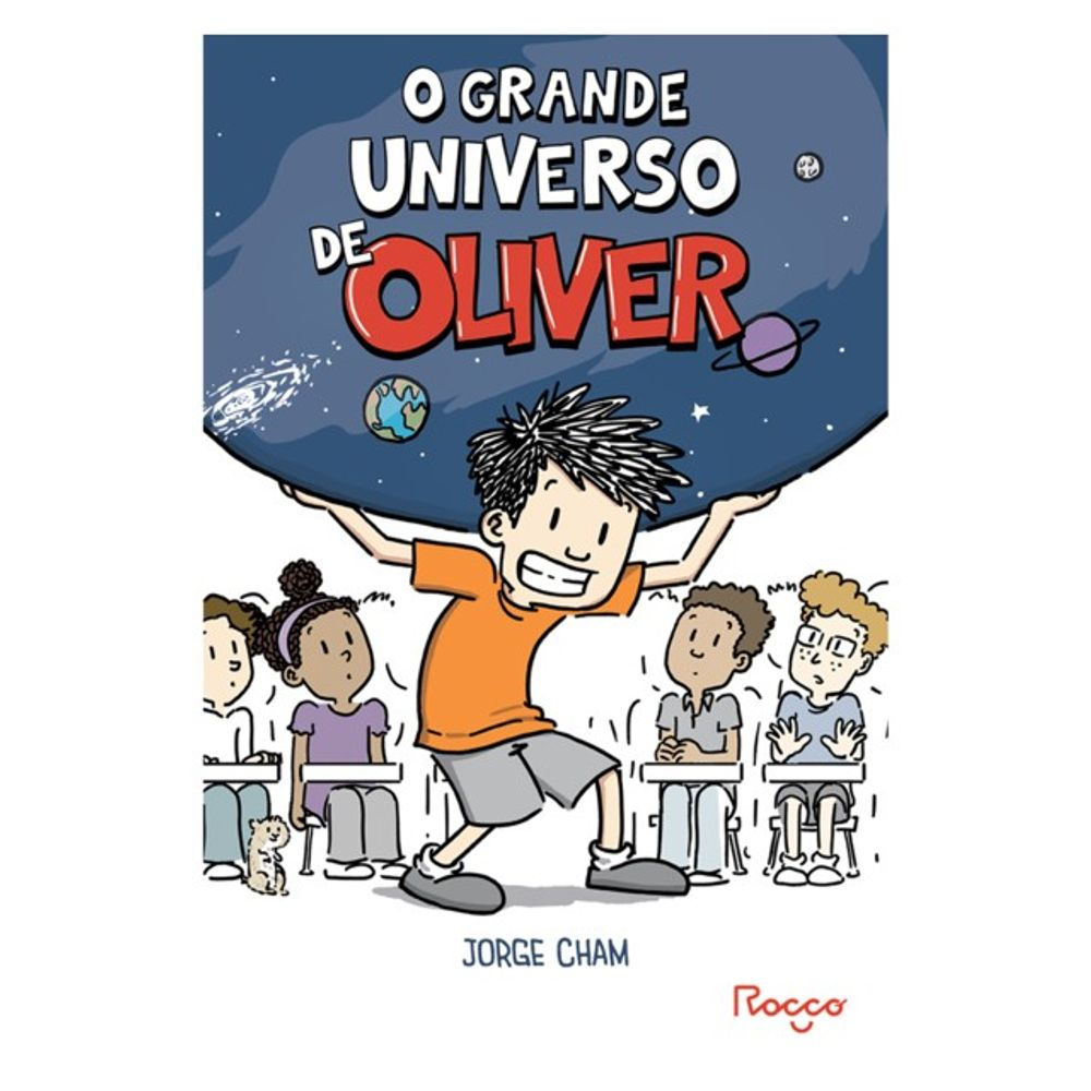Livro em Quadrinhos: O grande universo de Oliver: 1 - Jorge Cham (Em Portugues)