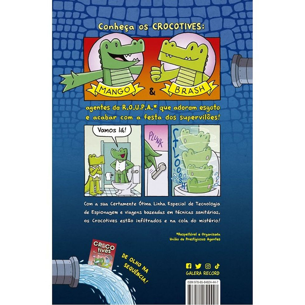Thumbnail: Livro em Quadrinhos: Crocotives - Volume 1 - John Patrick Green (Em Portugues)