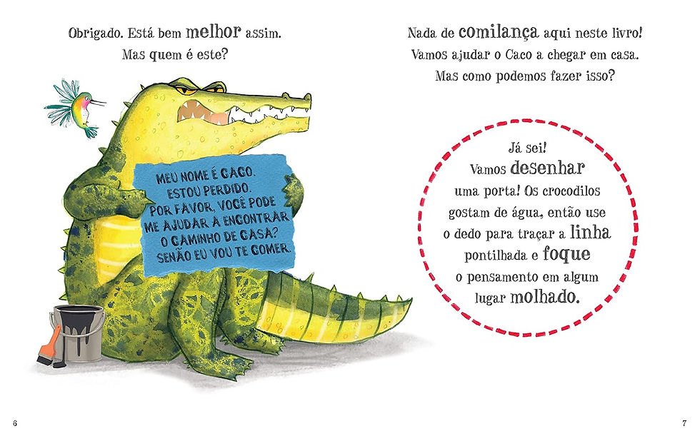 Thumbnail: Livro: O que tem atras da porta? Entre e veja! - Nicola O Byrne  (Em Portugues)
