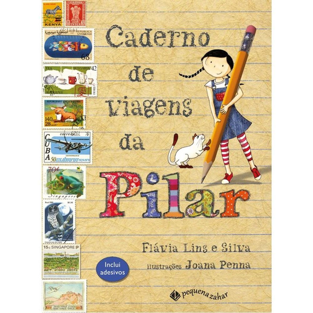 Livro: Caderno de Viagens da Pilar - Flavia Lins e Silva (Portugues do Brasil)