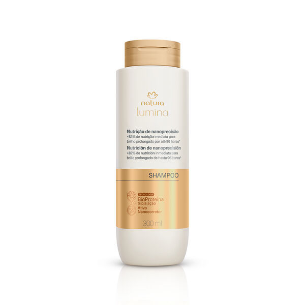 Natura - Lumina - Nutricao de Nanoprecisao - Shampoo 300Ml - (10.14FlOz)
