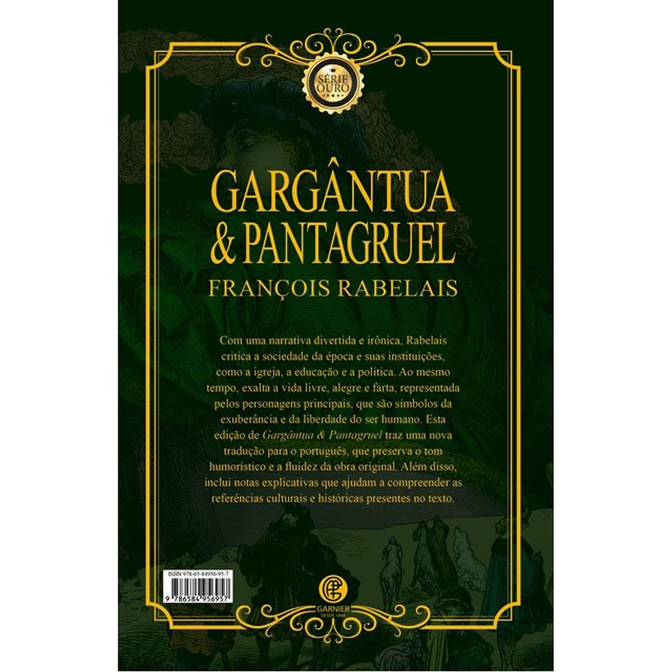 Thumbnail: Livro: Gargantua e Pantagruel - Francois Rabelais (Em Portugues do Brasil)