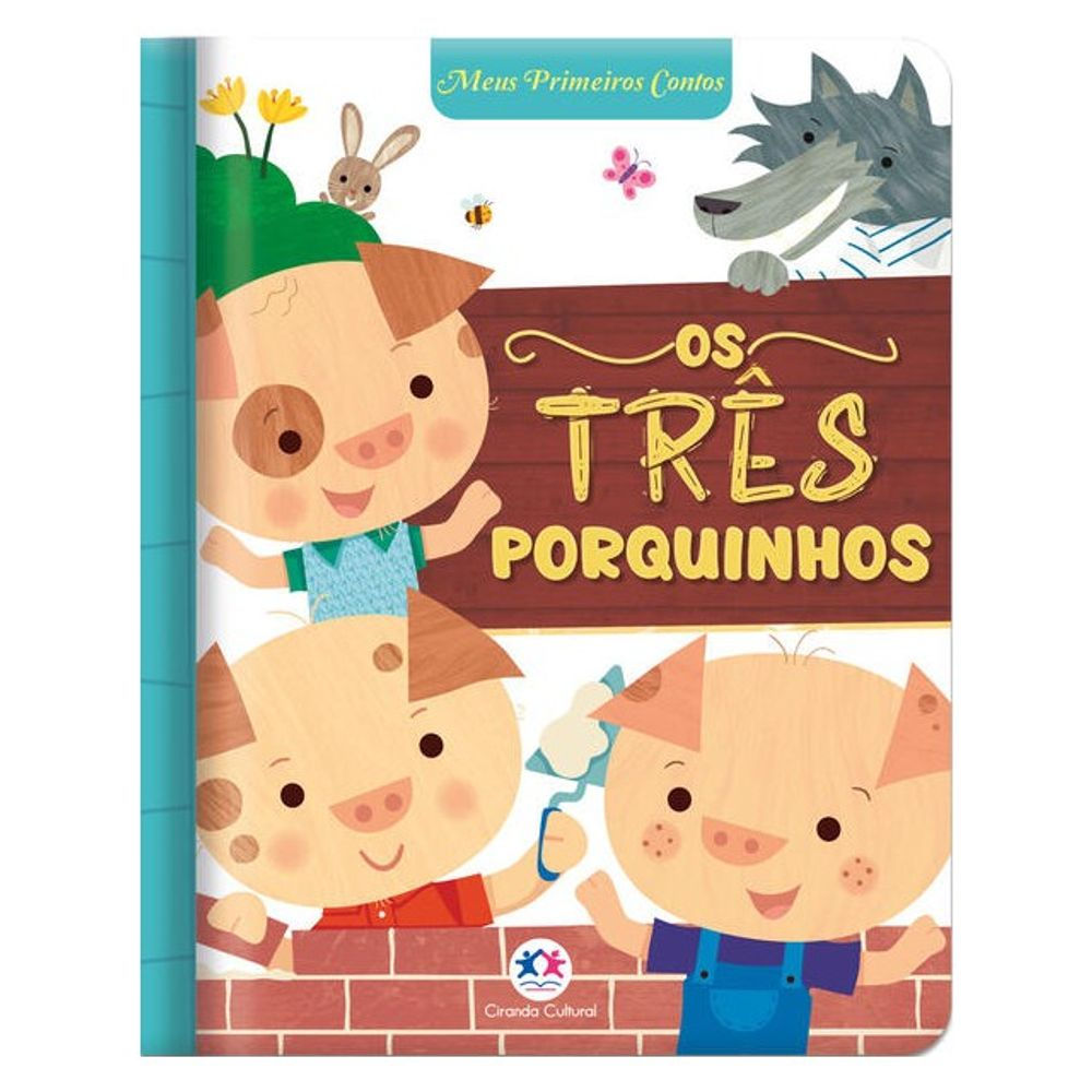 Livro: Os Tres Porquinhos - Susie Brooks (Em Portugues do Brasil)