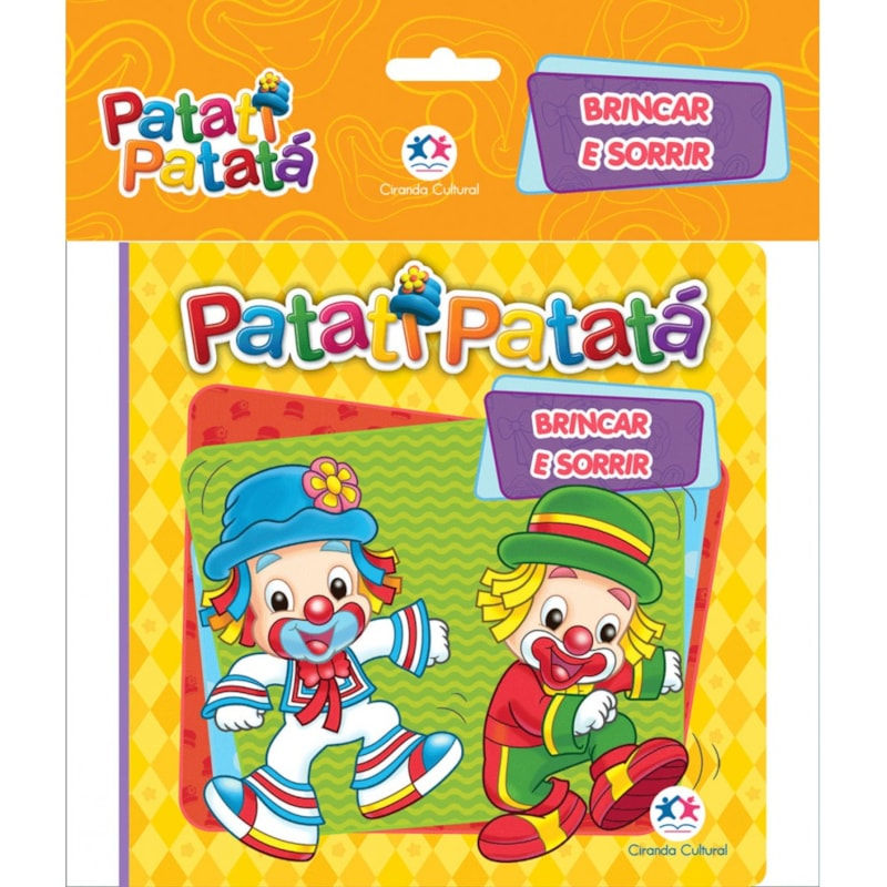 Livro de Banho: Patati Patata: Brincar e Sorrir - Ciranda Cultural (Portugues)