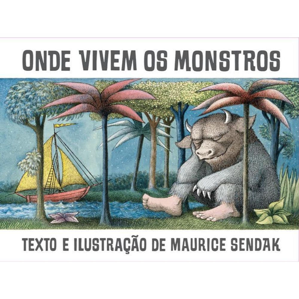 Livro: Onde Vivem os Monstros - Maurice Sendak (Em Portugues do Brasil)