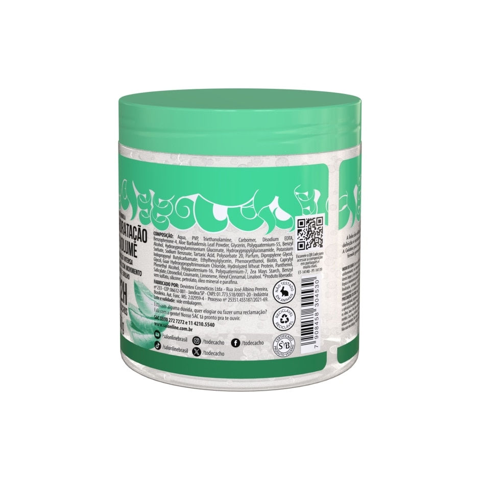 Thumbnail: Salon Line - #ToDeCacho - Gelatina Babosa 550 Gr - Aloe Vera Gelatin Net 19.4Oz