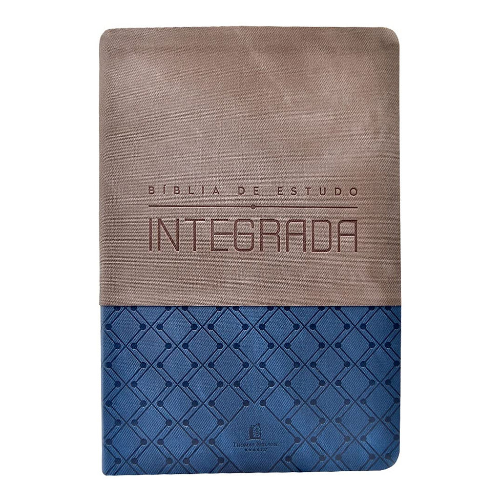 Thumbnail: Biblia de Estudo Integrada: NVI - Encardenacao: Couro Soft (Portugues do Brasil)