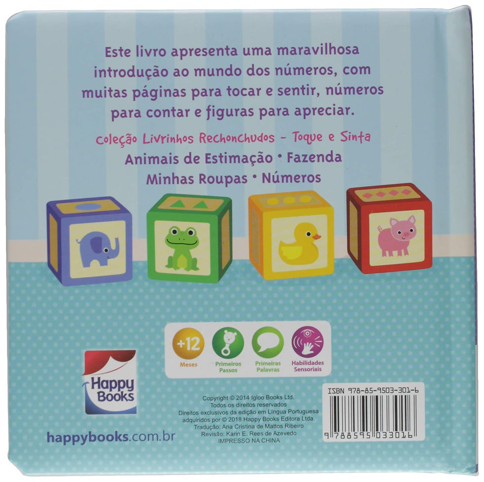 Thumbnail: Livro Sensorial: Numeros - Igloo Books (Em Portugues do Brasil)