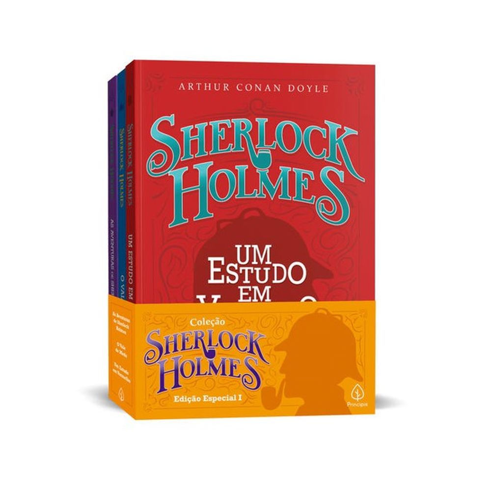 Livro: Sherlock Holmes I - Arthur Conan Doyle (Em Portugues do Brasil)