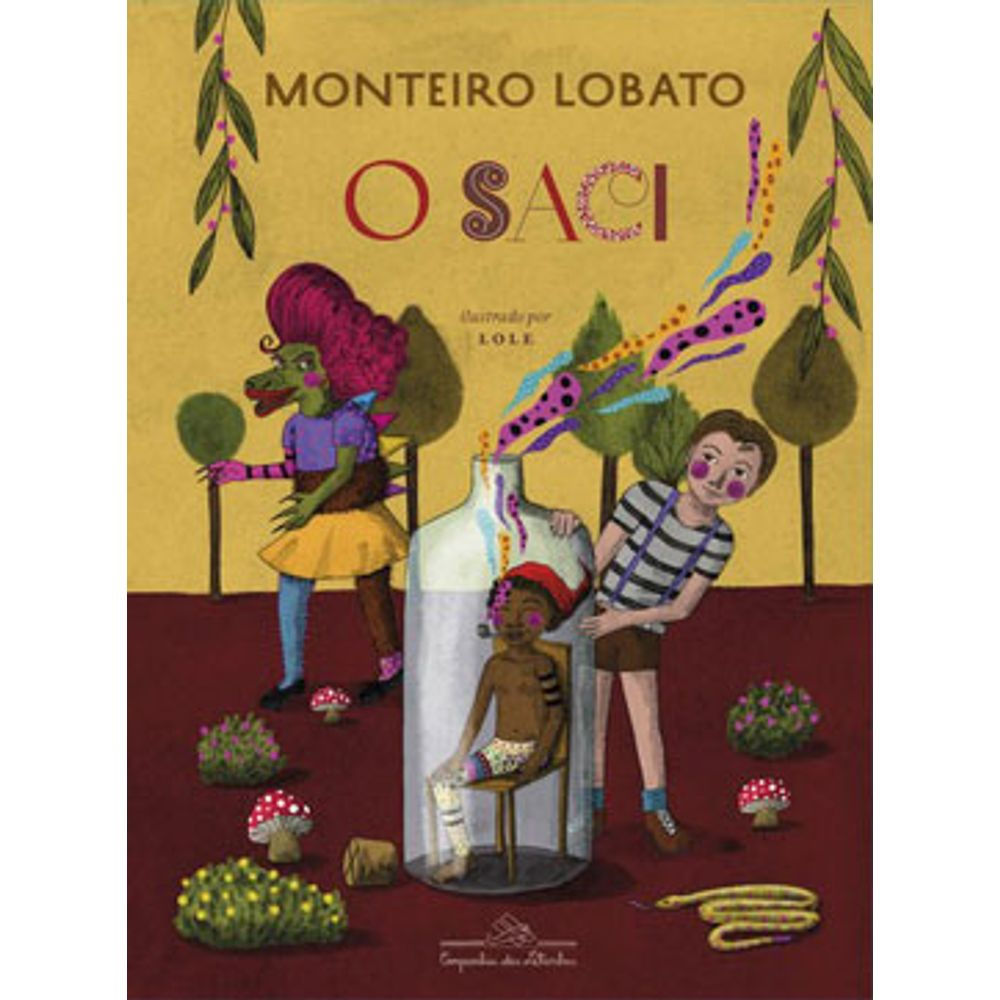 Livro: O Saci - Monteiro Lobato (Em Portugues do Brasil)