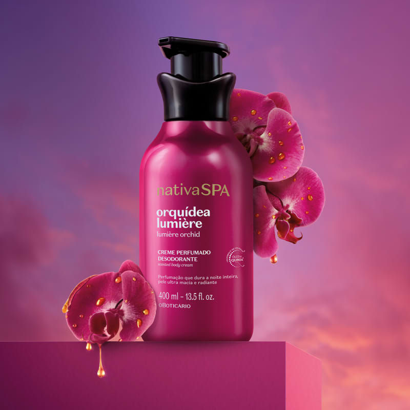 Thumbnail: Boticario - Nativa Spa - Orquidea Lumiere - Creme Corporal Hidrante 400Ml