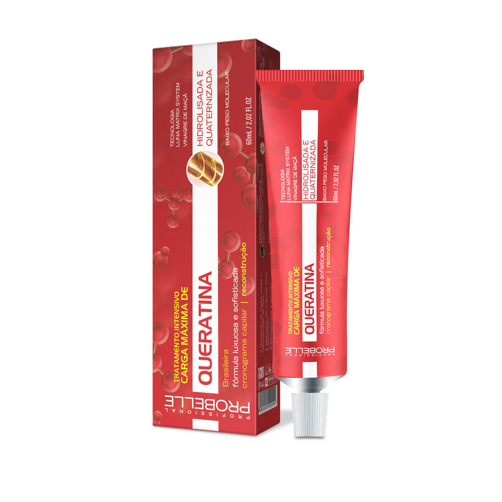 ProfissionalProbelle Carga Maxima Tratamento Intensivo Queratina 50Ml (2.02FlOz)