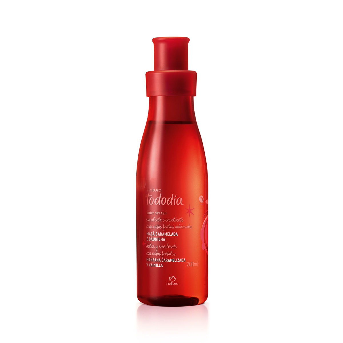 Natura - Tododia - Maca Caramelada e Baunilha - Colonia Body Splash 200Ml