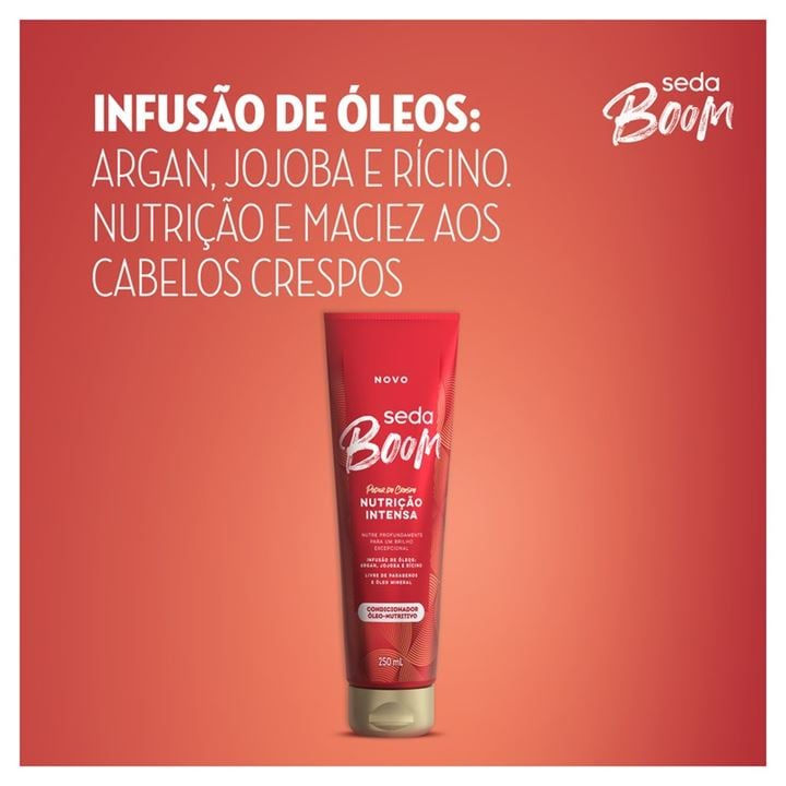 Thumbnail: Seda - Boom - Nutricao Intensa - Condicionador 250Ml - (Conditioner 8.45FlOz)
