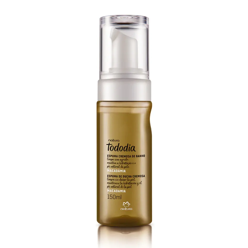 Natura - Tododia - Macadamia - Sabonete em Espuma Corporal 150Ml - (5.07FlOz)