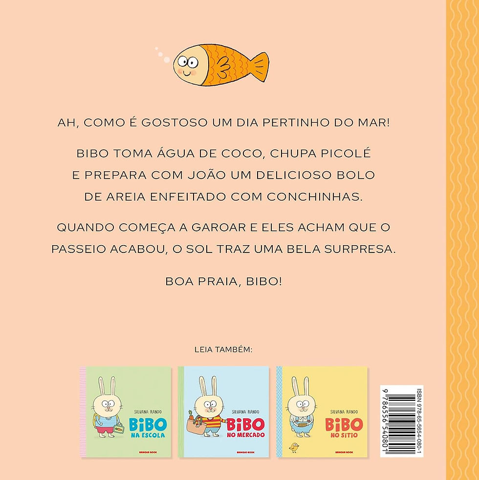 Thumbnail: Livro: Bibo na Praia - Silvana Rando (Em Portugues do Brasil)