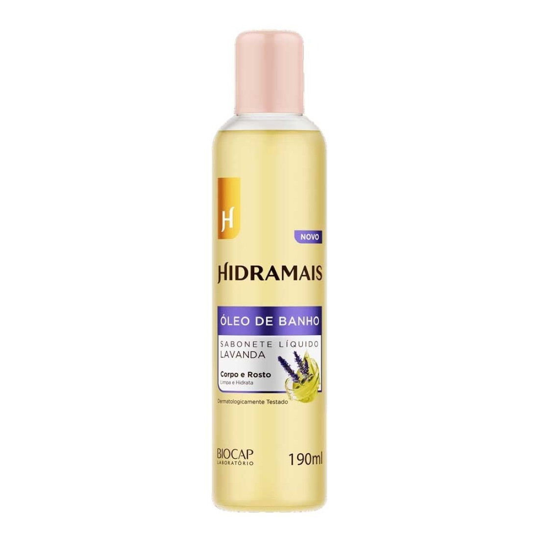 Hidramais - Lavanda - Sabonete Oleo de Banho 190Ml (Bath Oil Soap 6.42FlOz)