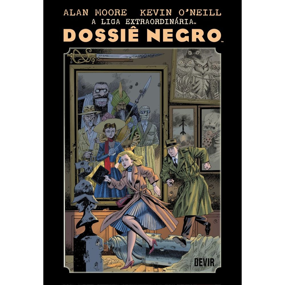 Livro em Quadrinhos: A Liga Extraordinaria - Alan Moore (Em Portugues do Brasil)