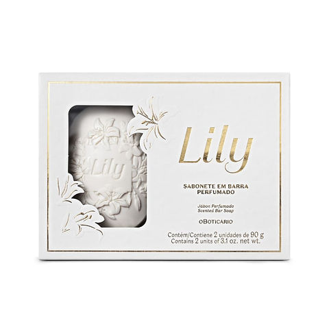 lily_Sa出品！ Boticario - Linha Lily (Classico) - Kit de Sabonetes em Barra