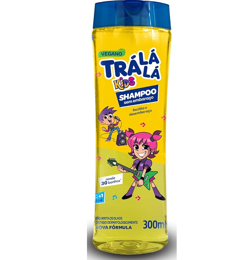 TraLaLa -Linha Criancas (Sem Embaraco) - Shampoo 480 Ml (Shampoo 16.23 Fl Oz)