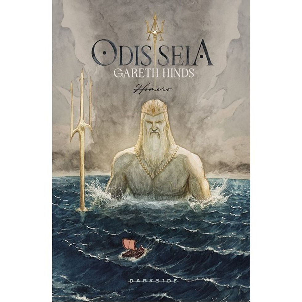Thumbnail: Livro em Quadrinhos: Odisseia - Gareth Hinds (Em Portugues do Brasil)