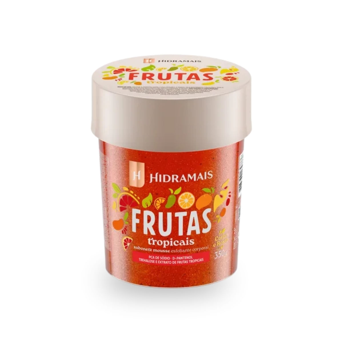 Hidramais - Frutas Tropicais - Esfoliante Corporal 350Gr - (Body Scrub 12.35Oz)