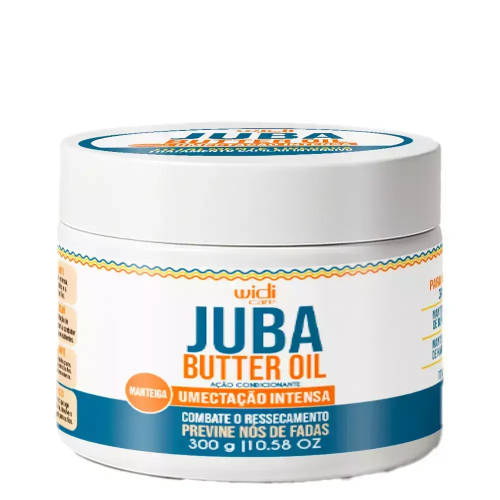 WidiCare Juba ButterOil Umectacao Intensa 300Gr (Moisturizing Butter Oil 10.6Oz)