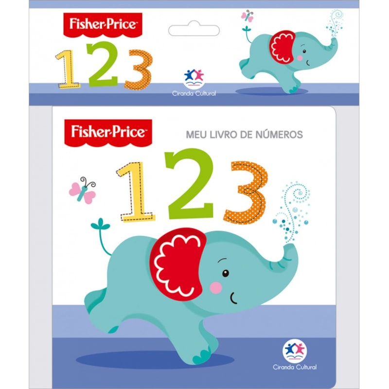Livro de Banho: Meu Livro de Numeros: 1,2,3 - Fisher-Price (Portugues do Brasil)