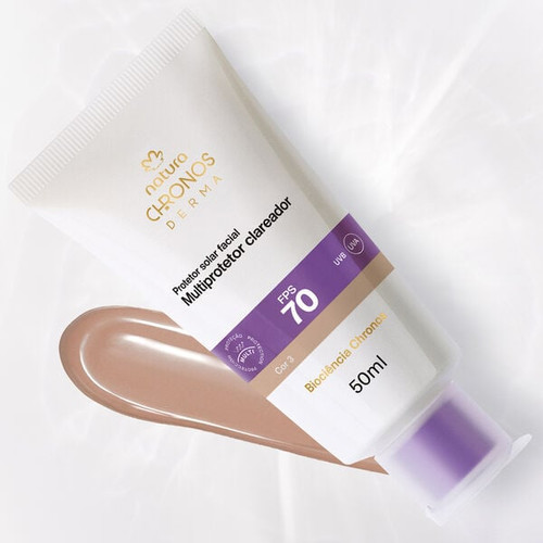 Natura Chronos - Multi Protetor Clareador de Manchas Solares FPS